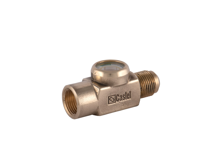 Liquid and liquid/moisture indicators, CLASSIC line Castel