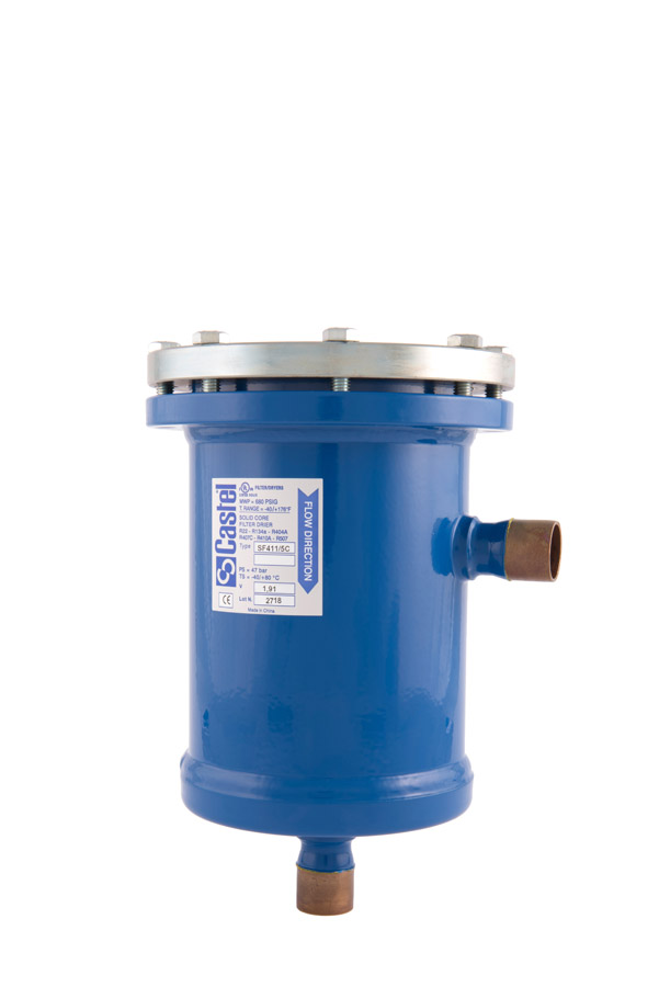 Filter driers with replaceable solid core, CLASSIC line Castel