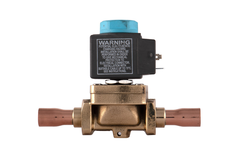 ATEX certified normally closed solenoid valves, POLYHEDRA line Castel